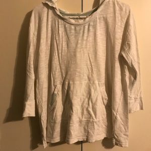 Saturday Sunday Size M white hooded top
